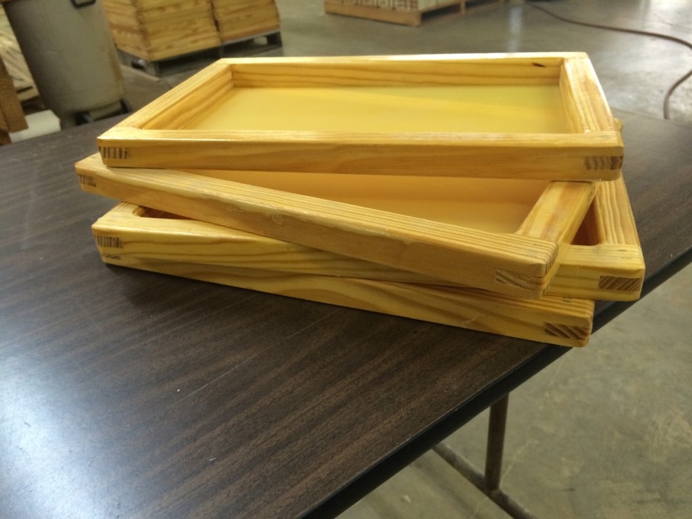 SILK SCREEN FRAME 12x16" WITH HIGH QUALITY 158 mesh, (3 PACK)