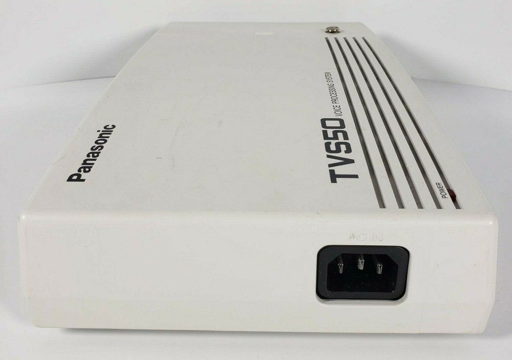 Panasonic TVS50 Voice Processing System - powers on unable to test - SEE PICS