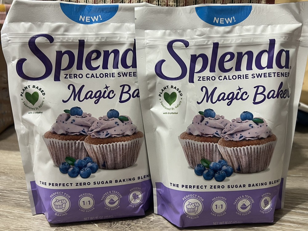 Splenda Magic Baker Zero Calorie Plant Based 16 oz (2pack)