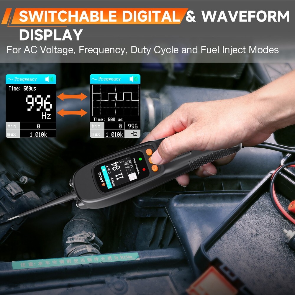 12V/24V Power Probe Circuit Tester Electrical Integrated System Diagnostic Test