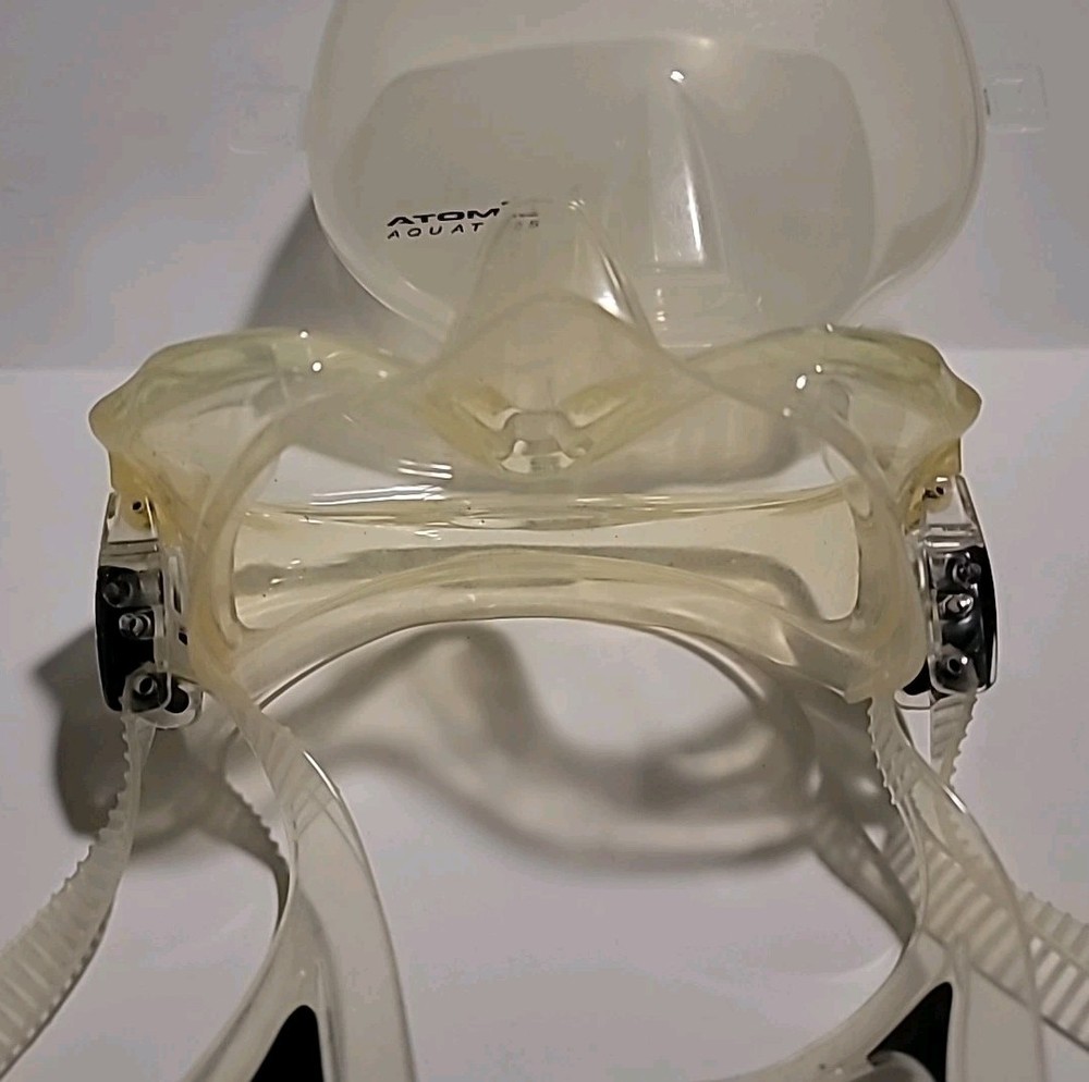 Atomic Aquatics Frameless 2 Dive Mask - Clear Standard With Case