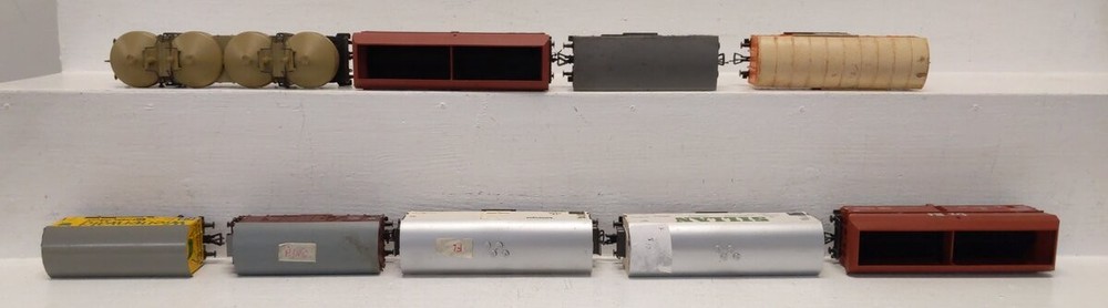 Fleischmann HO Scale Assorted Freight Cars [9] EX