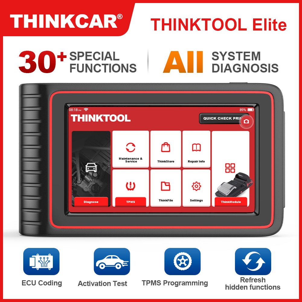 THINKCAR THINKTOOL OBD2 All System IMMO Auto Diagnostic Scanner Tool Code Reader
