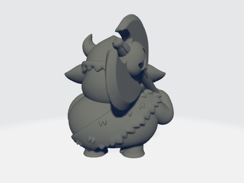 Chibi Tykes - Barbarian Pig