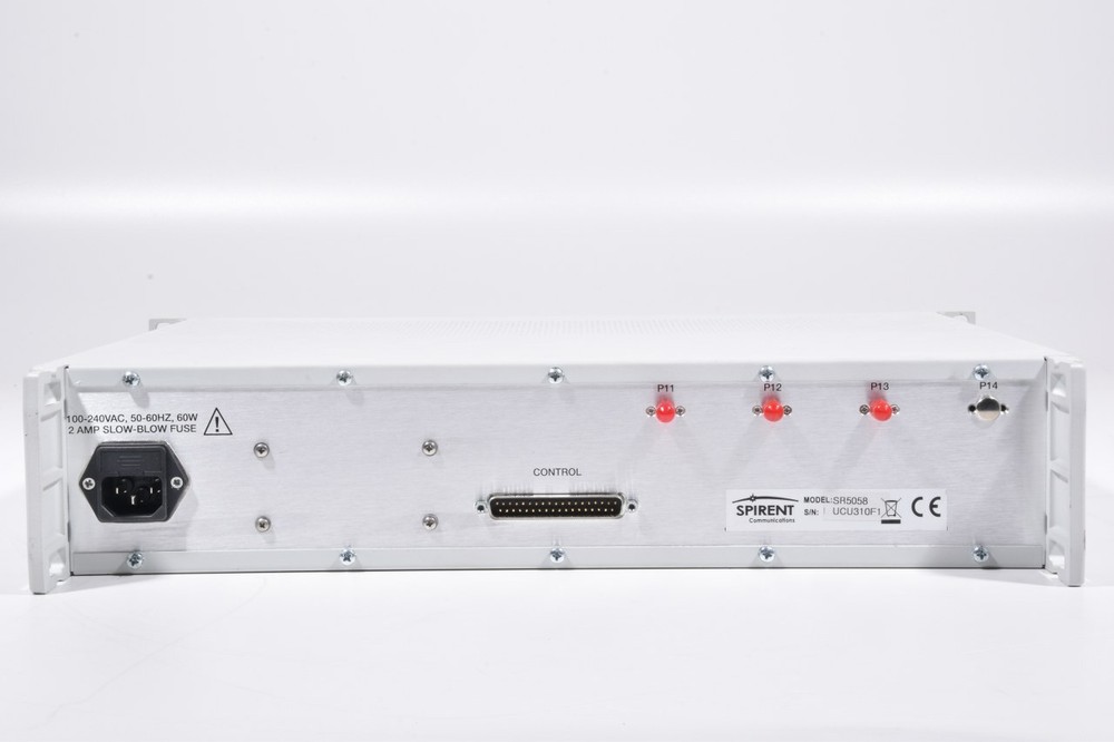 SPIRENT SR5058 Test Configuration Unit SN UCU310F1