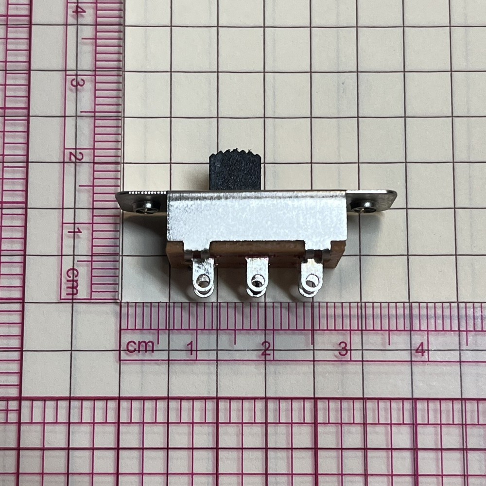 (5 Pcs) DPDT Slide Switch 500mA 250V