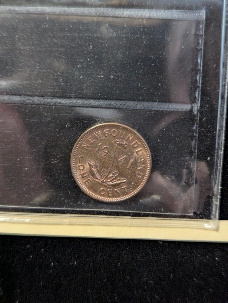 1941c ICCS Graded Newfoundland, Small One Cent, **MS-62** XPW 805