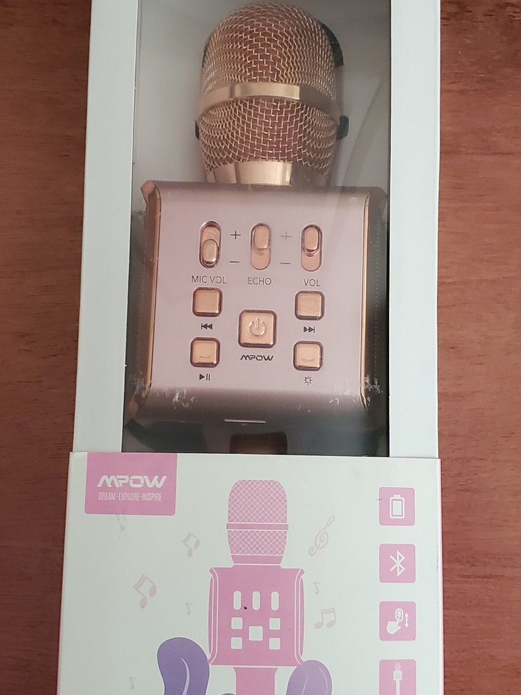 wireless bluetooth handheld karaoke microphone