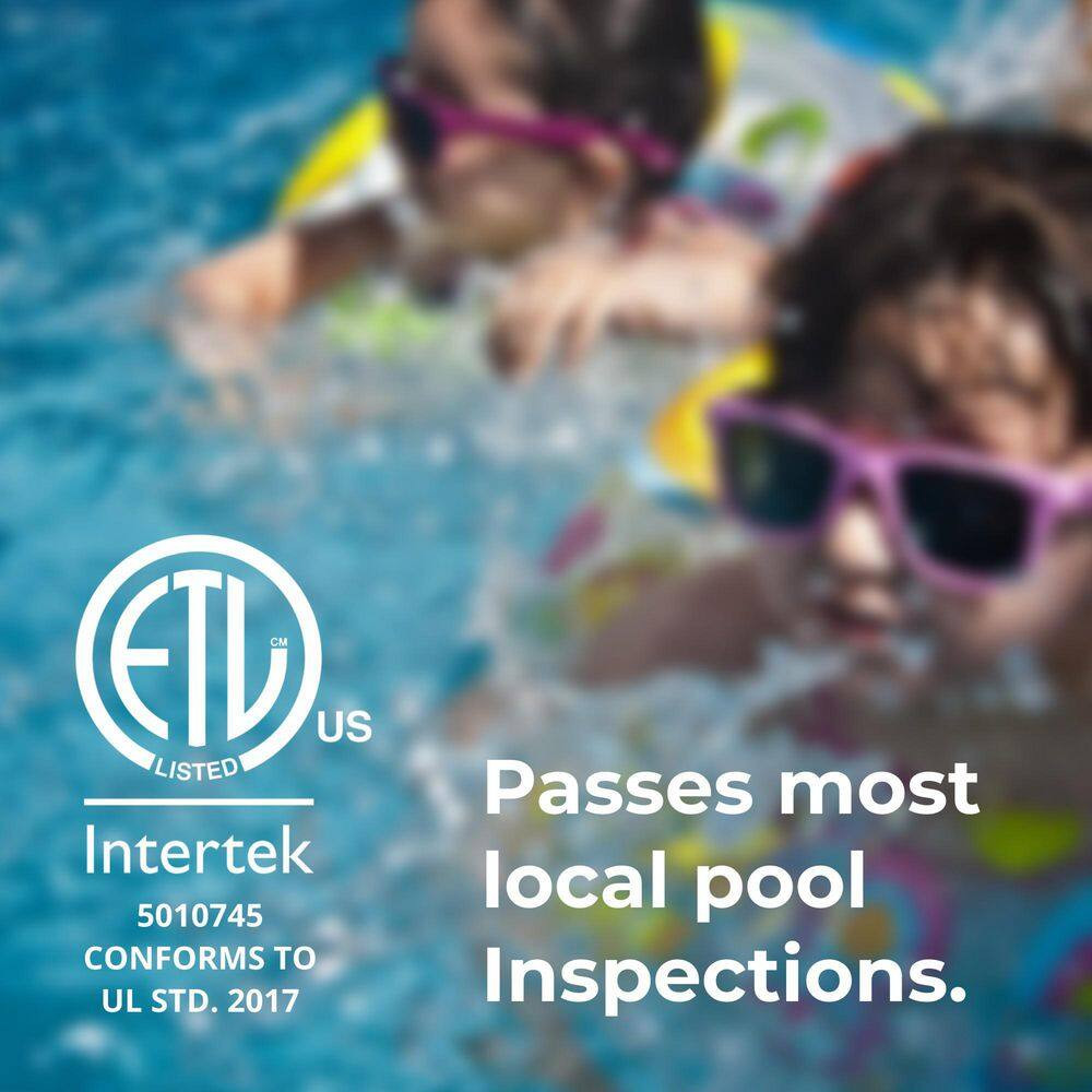 Safe Pool Alarm with High-Visibility Strobe Light