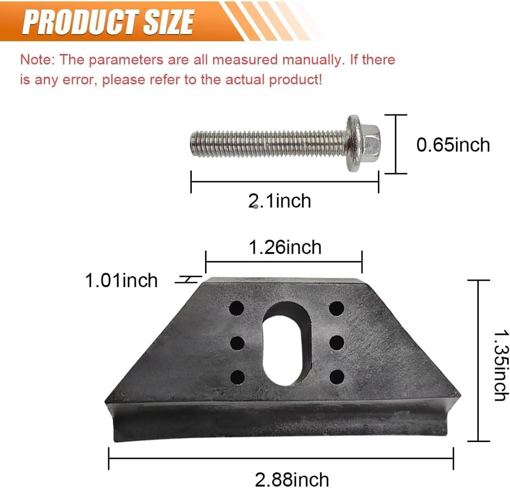 Hold Down Kit, Base Clamp Tie Down Kit, Hold Down Bracket with 304 Stainless Ste