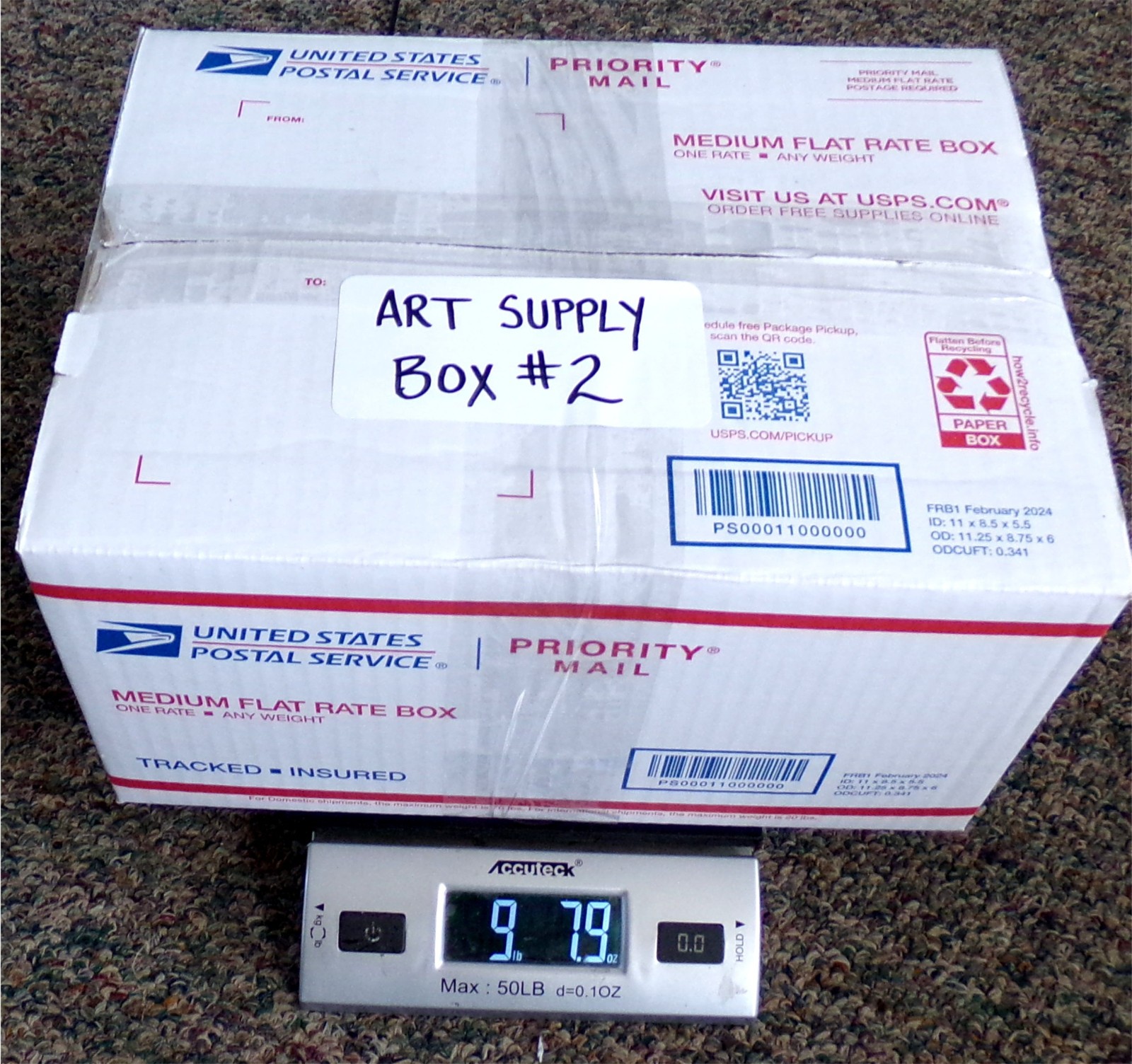 Collage Artist Bulk Supply Lot: 9 LB Box Odd Unique Mixed Craft Supplies Art Set