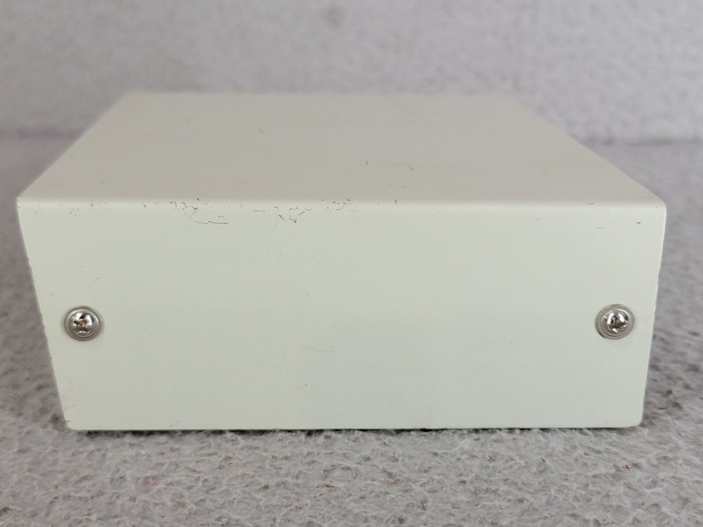 Data Transfer A-B-C Switch Box with 25-Pin Input / Output Connector Untested