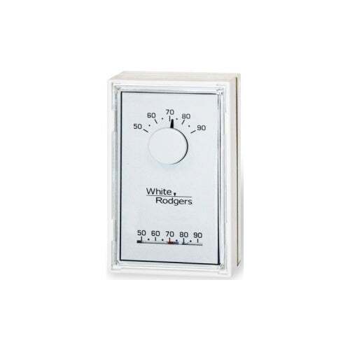 1E30N-910 White Low Voltage Thermostat