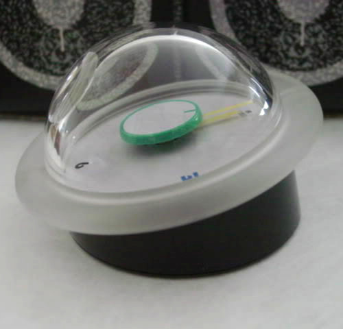 Vintage Hemisphere Round Dome Clock Desk Tabletop NIB