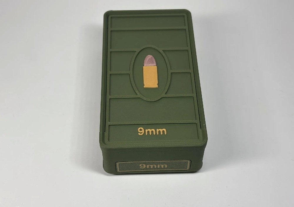 Ammo Storage Box 9mm 50 Rounds
