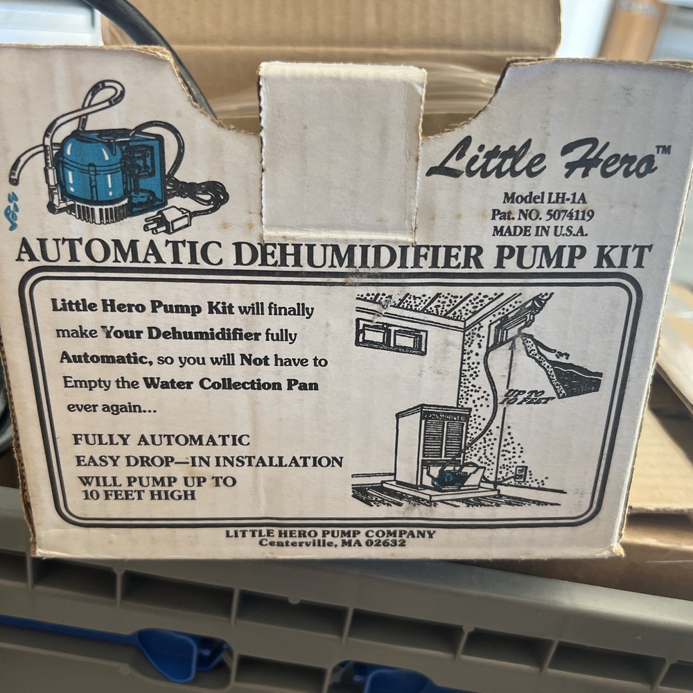 Automatic Dehumidifier Compact Pump Kit
