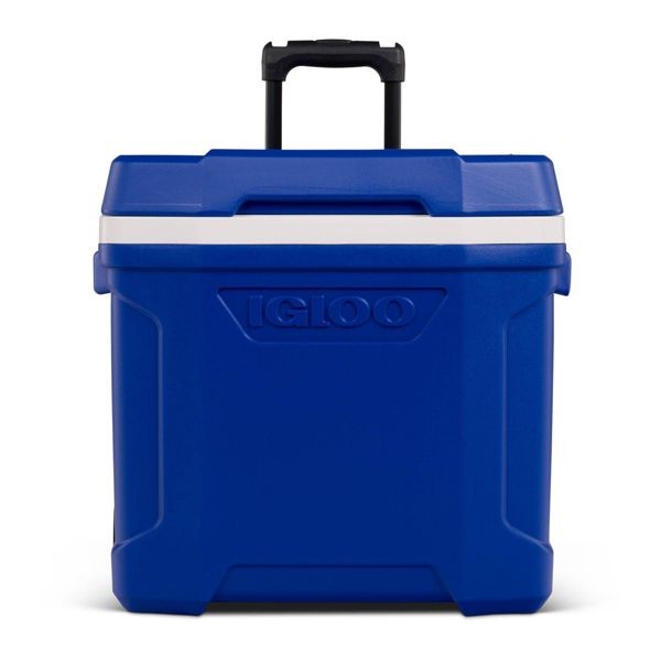 IGLOO LATITUDE 30QT ROLLING COOLER - BLUE