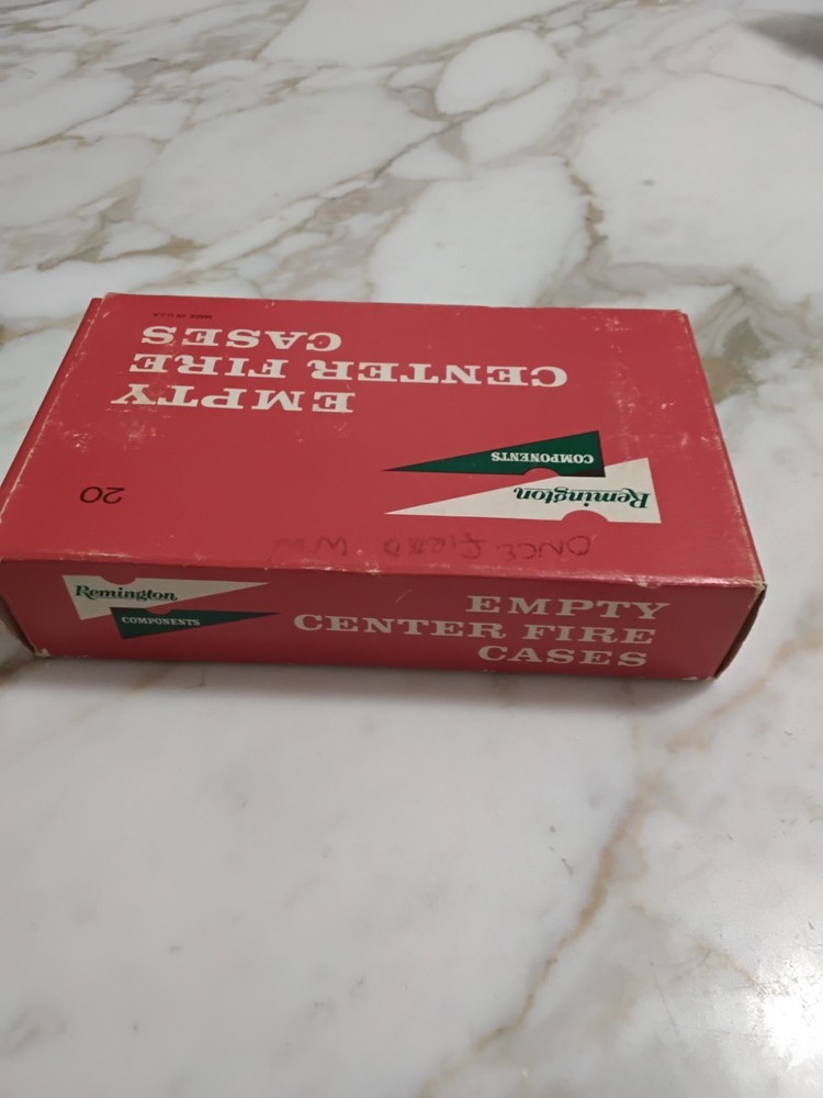Vintage Remington 30-06 Springfield Unprimed Cases empty box
