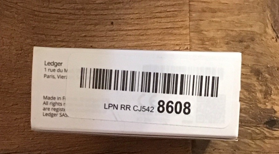 LEDGER NANO X CRYPTOCURRENCY HARDWARE WALLET FACTORY