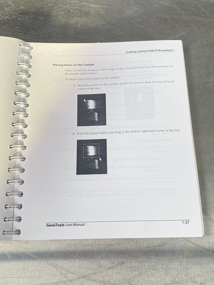 Hitachi Genetic Systems Gene Tools - Users Guide /Instructions Book
