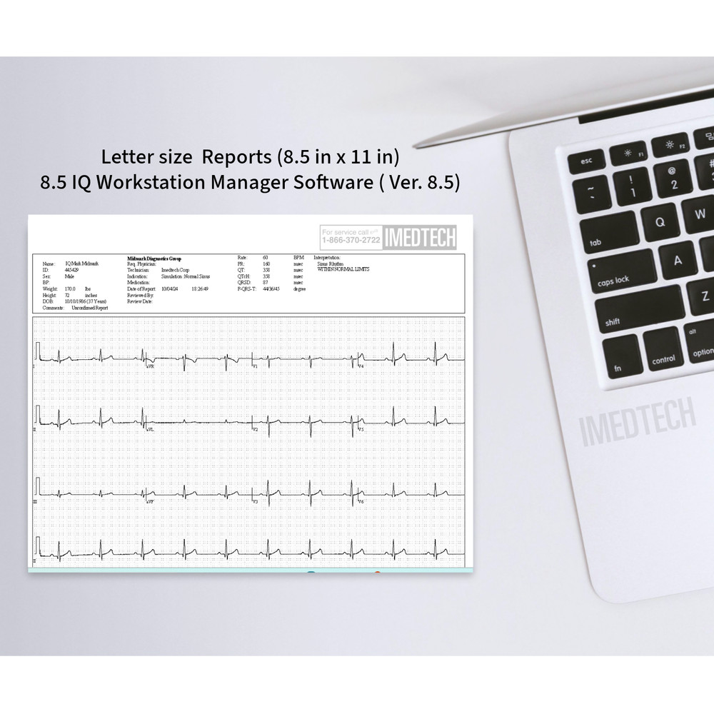 Midmark IQecg ECG Digital Interpretative EKG and Software
