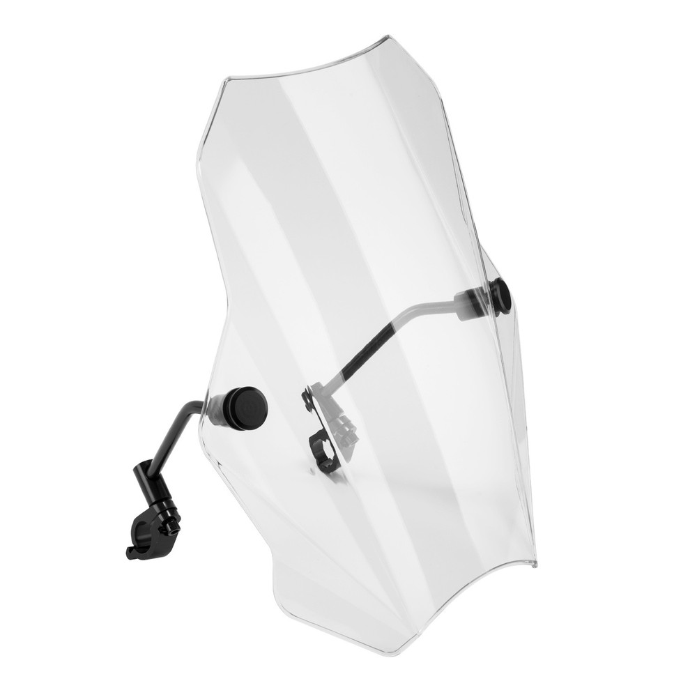 Motorcycle Windshield Windscreen Universal 7/8" / 1" Handlebars For Harley Honda