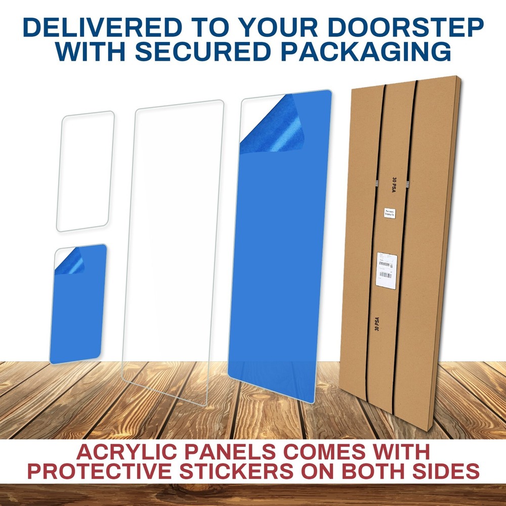 Drum Shield/Drum Screen Panels 4 Panels 2ftX4ft with Deflectors Total Height 5ft
