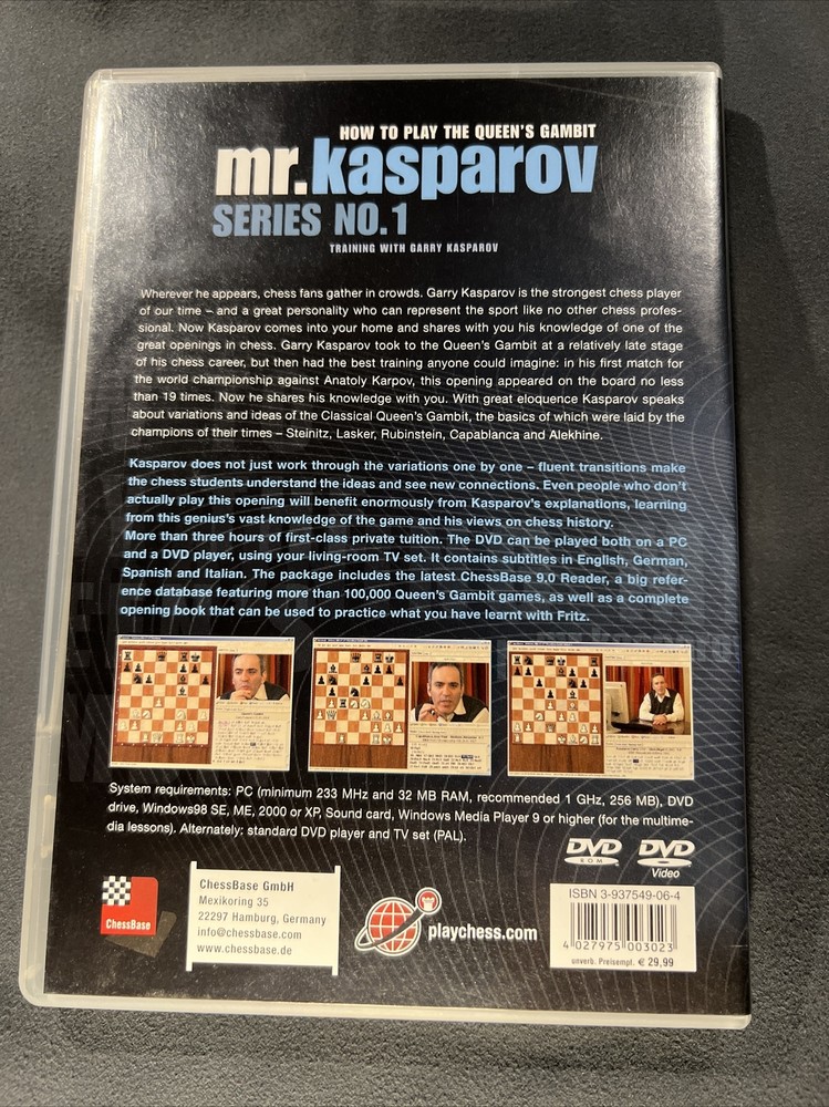 MR. KASPAROV - How to Play the Queen's Gambit