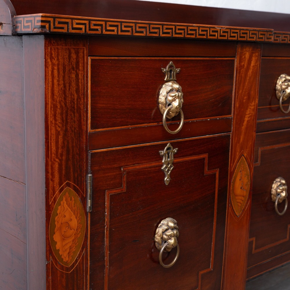 Regency Inlaid Mahogany Sideboard, c.1820