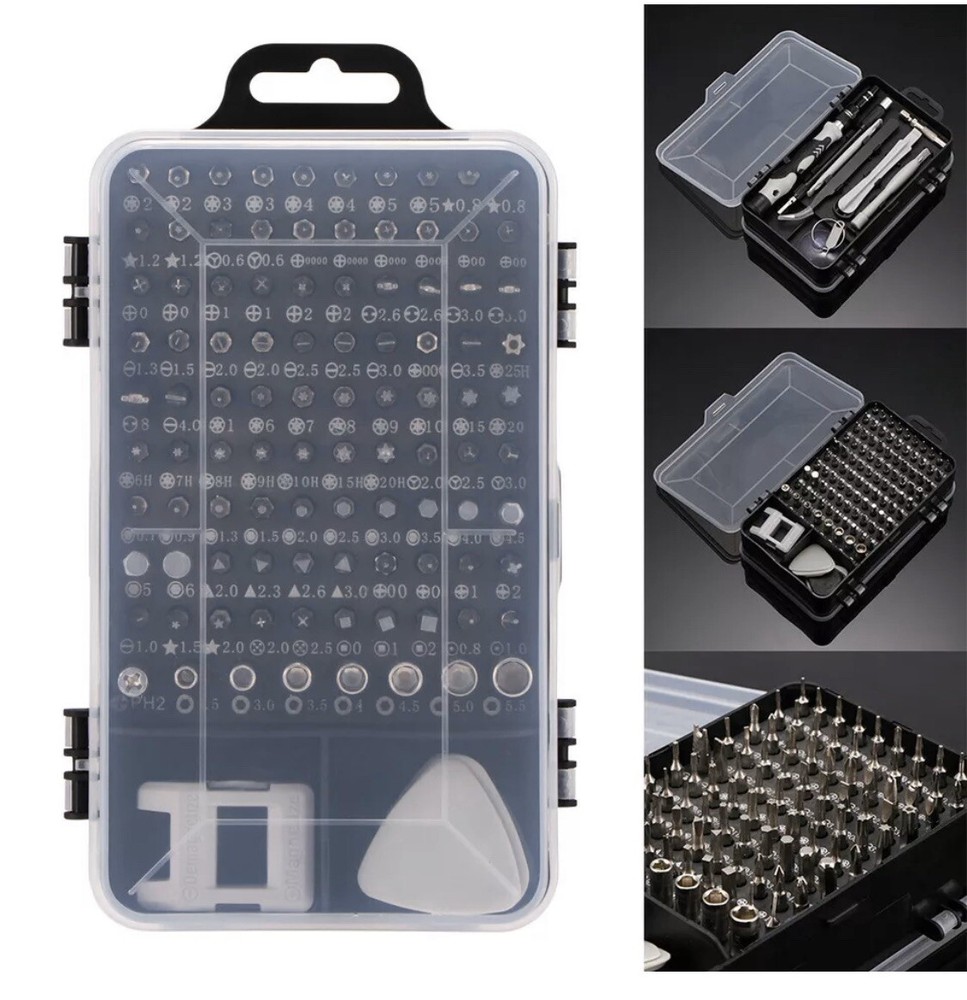 117PC For Retro Video Game & System Console Repair Security Bit Tools & Cleaning