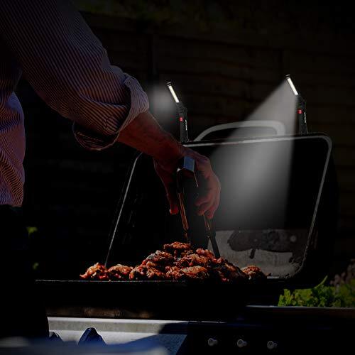 LED Flashlights, 2 Packs Rechargeable Work Lights,Work light with 2PACK Black