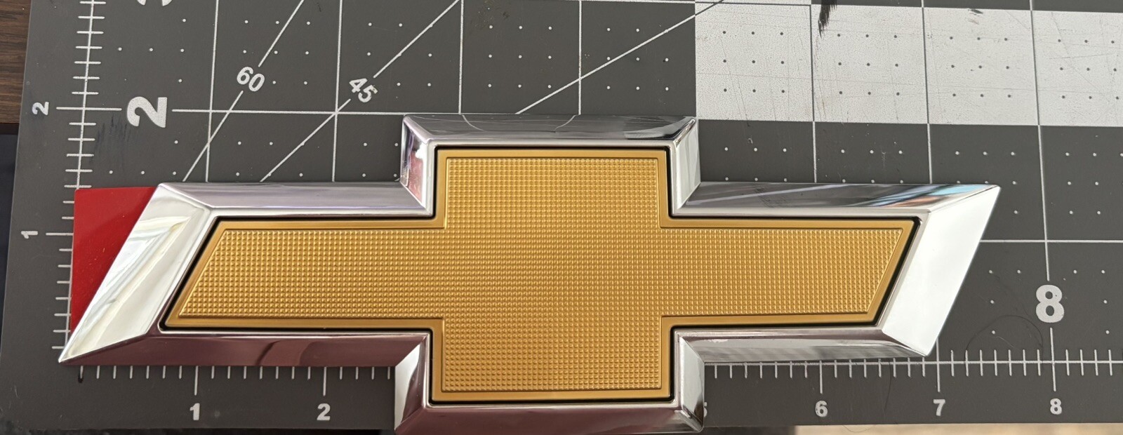 OEM Chevy Emblem Gold Silver Bowtie 2 Pack