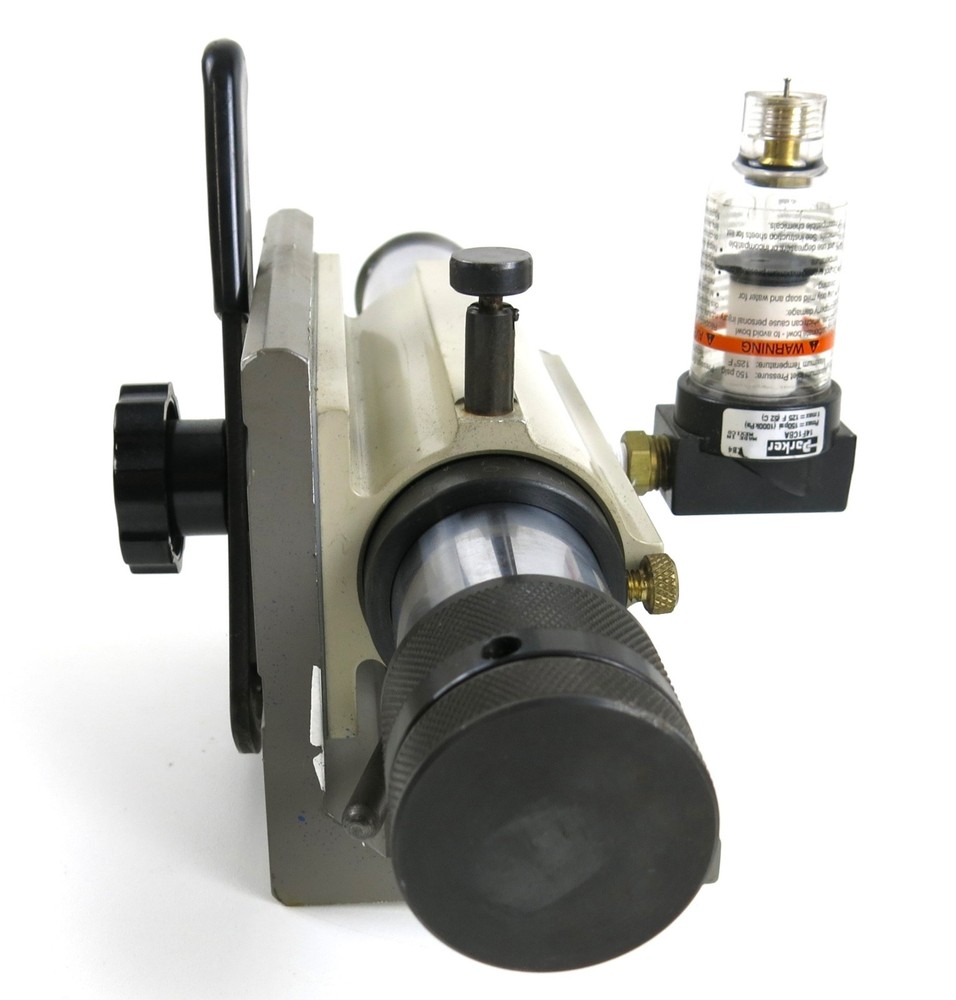 Darex E-90 End Mill Sharpener Air Spindle, Housing & Draw Bar Assembly