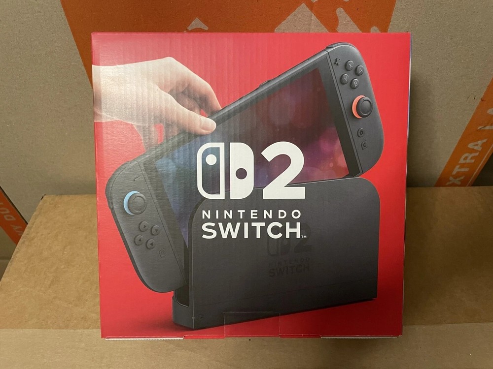 Nintendo Switch 2 Video Game Console Black New Seal