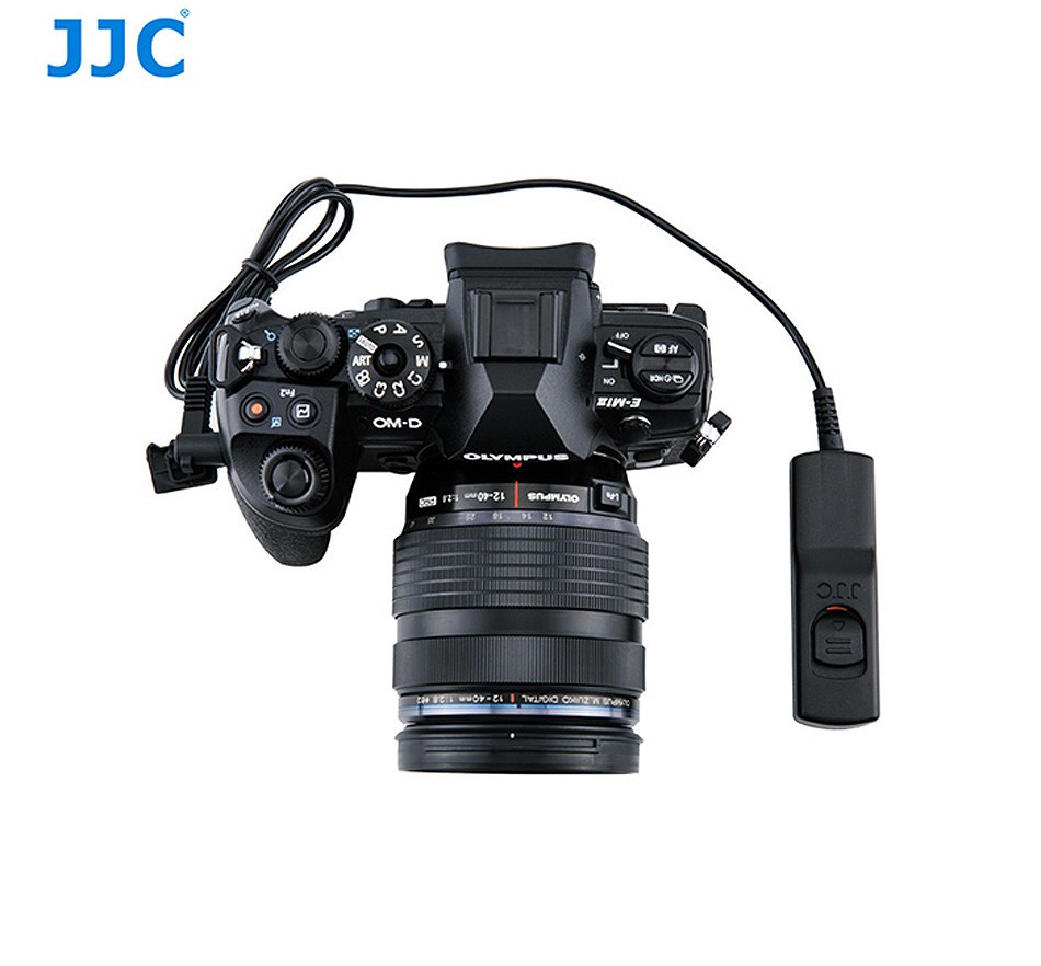 JJC MA-J2 Wired Remote Switch Replace Olympus RM-CB2 for OM-D E-M1 Mark II