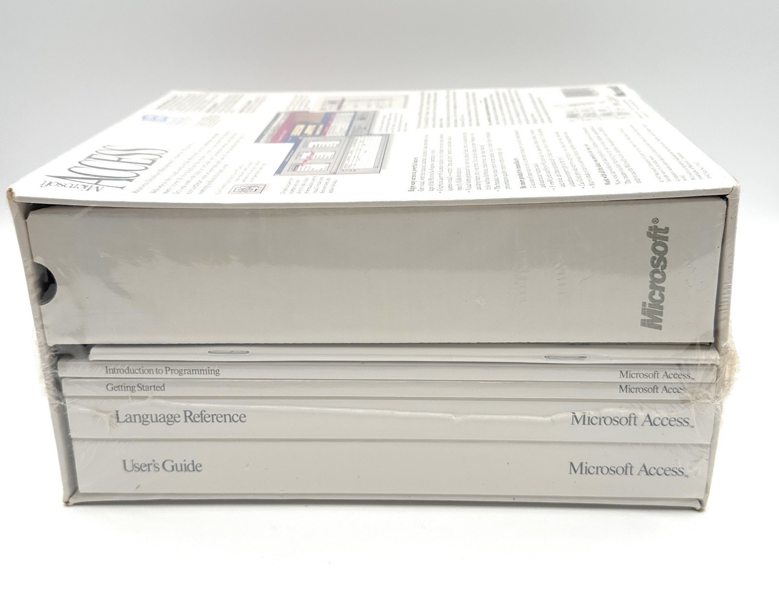 Vintage Microsoft Access v1.0 DBMS Software for Windows - New Sealed Box