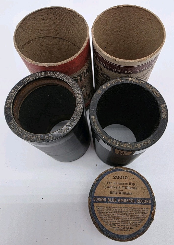 2x Everlasting 4 Minute Indestructable Cylinder Record