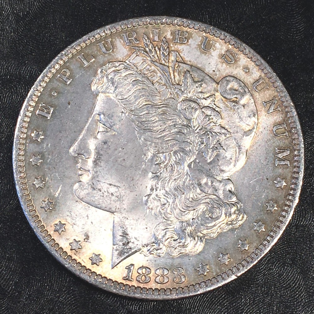 1883-O Morgan Silver Dollar - Nice Uncirculated - High Quality Scans #E189