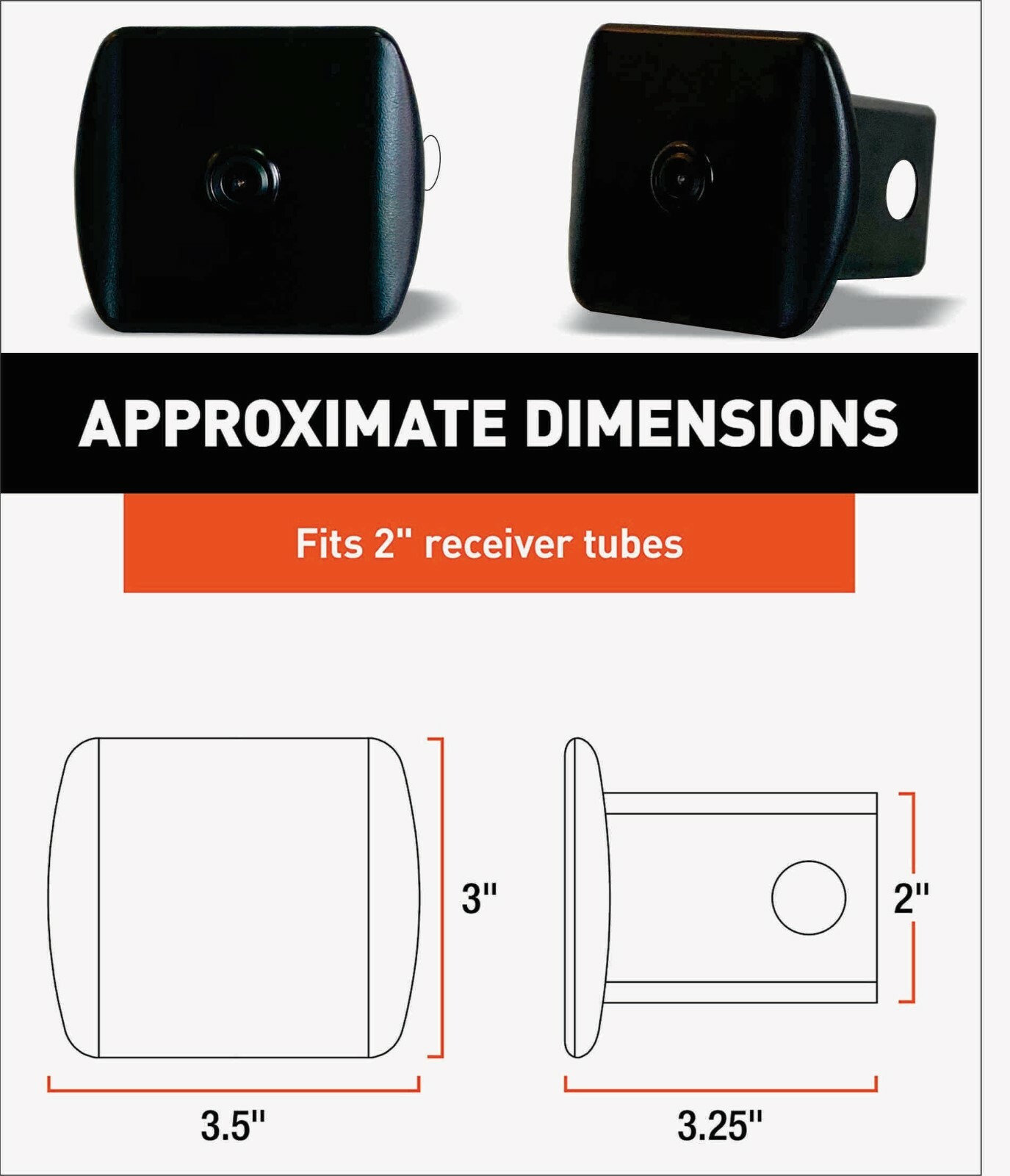 Hitch Backup Camera Black Truck Jeep Wrangler Rubicon JK JL YK TJ CJ FJ F150