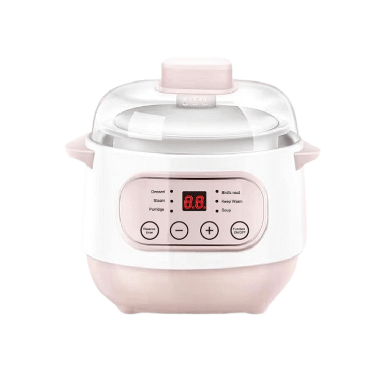 Electric Multi-Cooker Intelligent Ceramic Stew Pot 1L