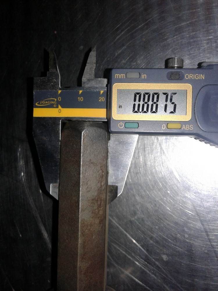 Demolition/Jack Hammer Flat Chisel 1 1/8" Hex. Our #7B