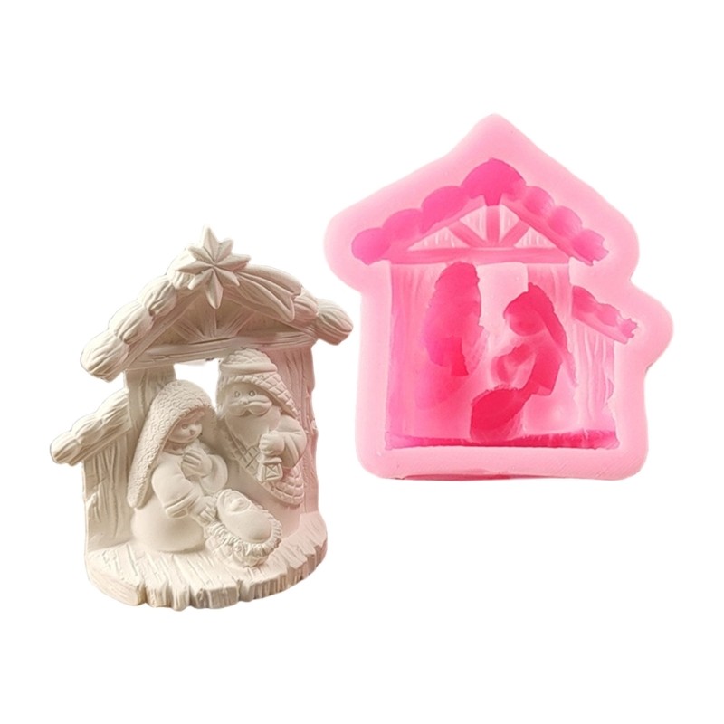 Create Realistics Christ House Pieces Using This Silicone Mold
