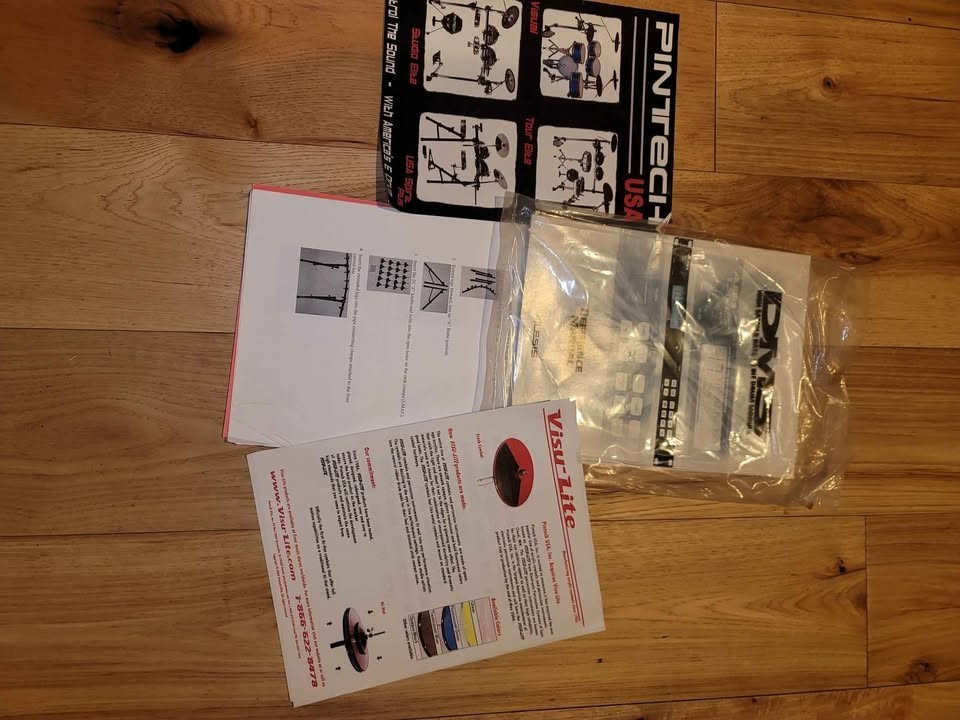 Pintech Percussion Concertcast Mesh Electronic Drum Kit with Alesis DM5 Module