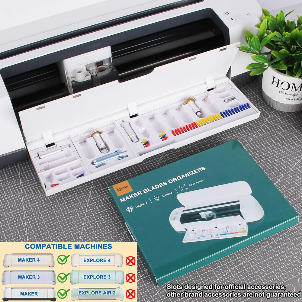Tool Organizer for Cricut Maker 4 Maker3 and Maker, Blade Storage Accessories an