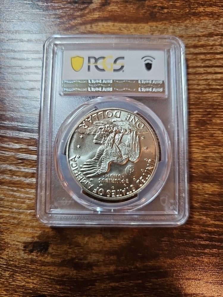 1973-S $1 PCGS MS66 MS 66 Eisenhower "Ike" Silver Dollar 40%