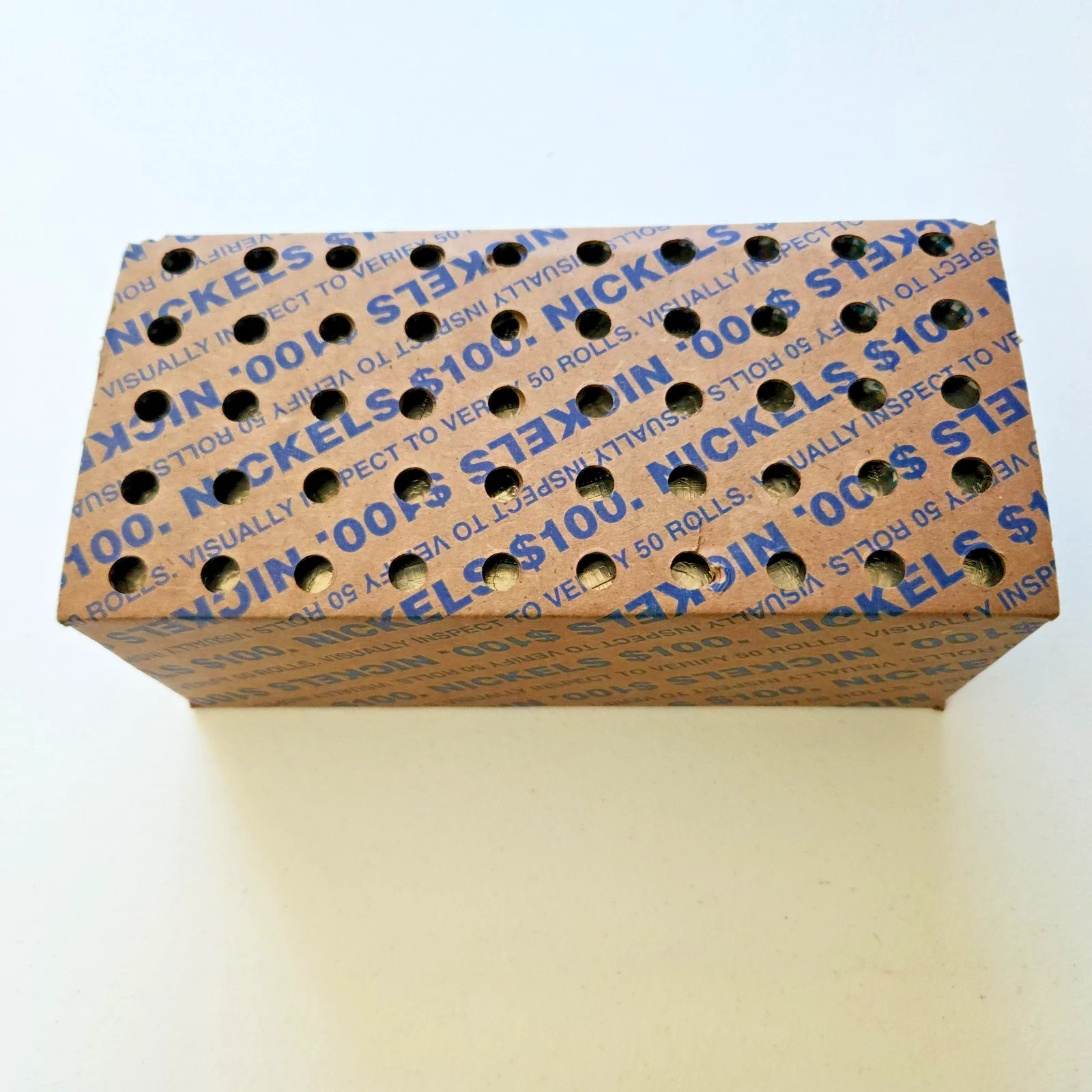 🔥 BANK SEALED Jefferson Nickel Box - 50 Rolls - 2000 coins ($100 FV) UNOPENED‼️