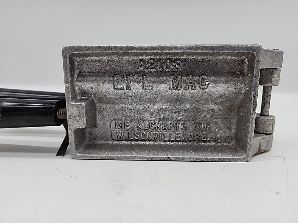 LI'L MAC Bug Eye CANNON BALL Lead SINKER MOLD