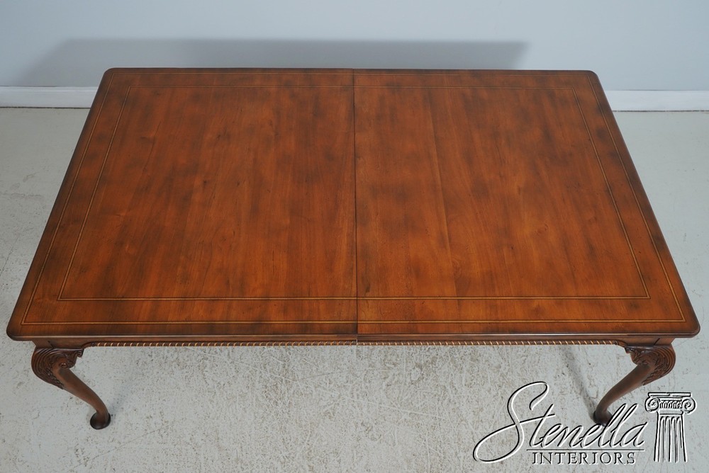 L72165: BAKER Walnut Stately Homes Dining Table