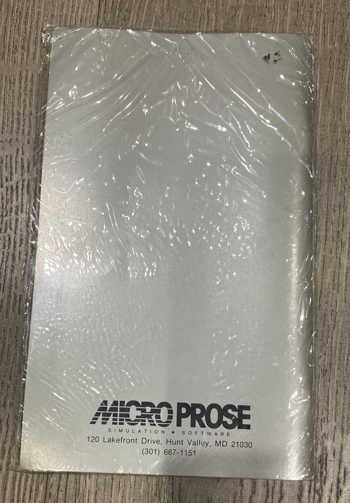 Silent Service Atari 1040/520 ST Microprose - NEW / SEALED - NO BOX