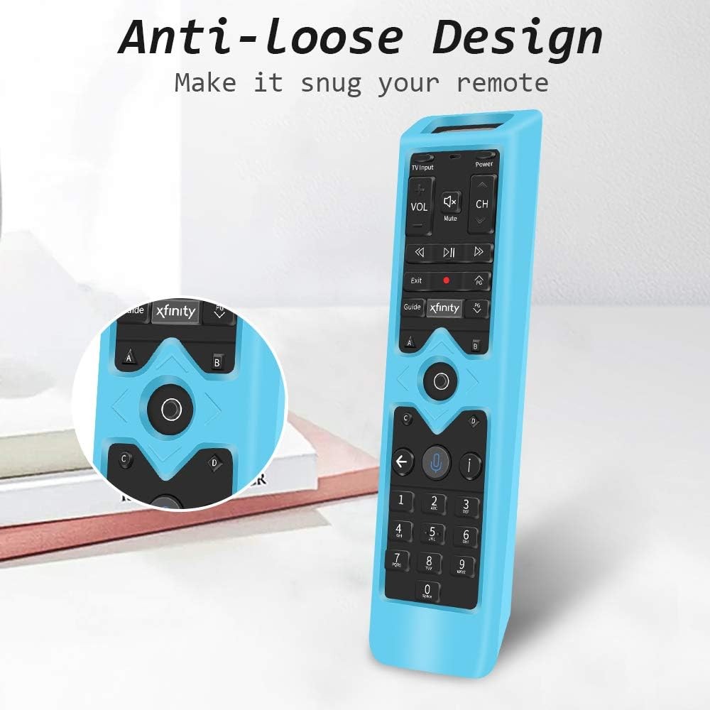 Silicone Protective Case for XFinity Comcast XR15 Voice Control Glowblue